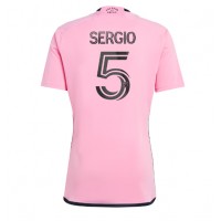 Camisa de time de futebol Inter Miami Sergio Busquets #5 Replicas 1º Equipamento 2024-25 Manga Curta